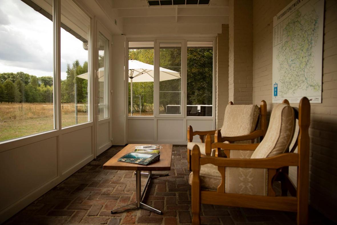 Vakantiewoning Heidebos In Het Nationaal Park Hoge Kempen Opglabbeek Exteriör bild